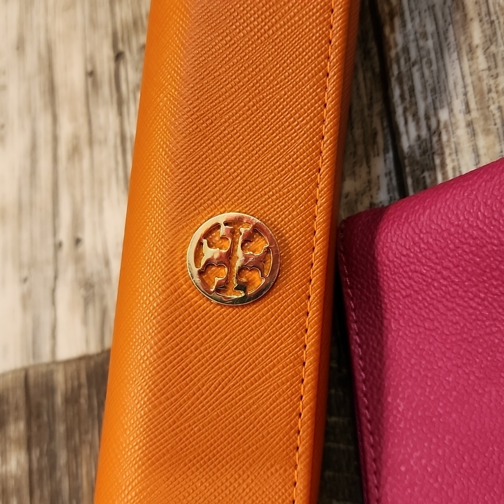 Tory Burch Pink and Orange Accessory Set - Picture 2 of 6